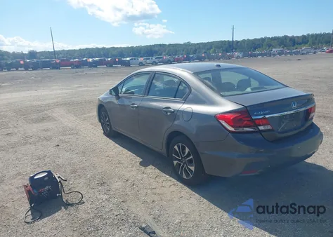 2013 Honda Civic Ex-L from USA, damaged, VIN 19XFB2F93DE288468